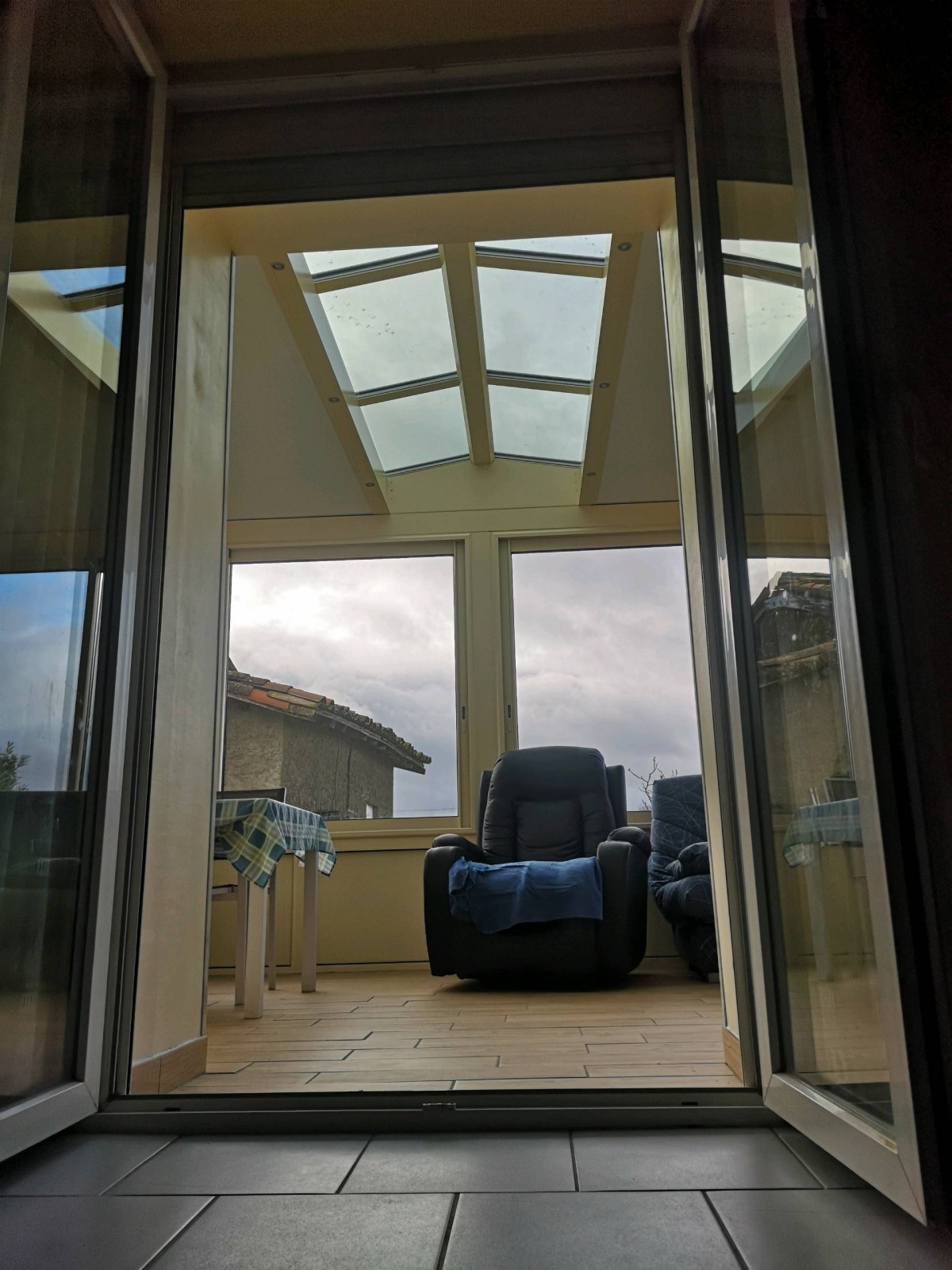 Extension maison avec tunnel verrier à Mauvezin