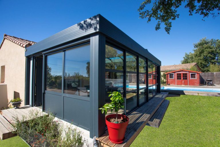 Extension CELESTE avec porte d&rsquo;entrée à Saint Thomas