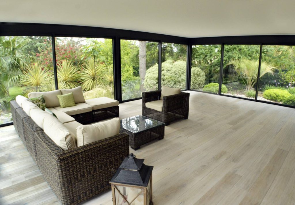 Extension d'un salon à Cornebarrieu (31)