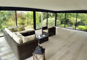 Extension d&rsquo;un salon à Cornebarrieu (31)