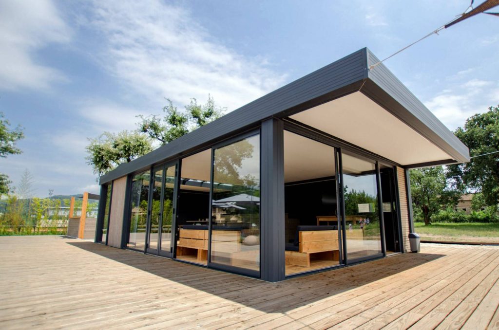 Extension pour espace commercial en Occitanie