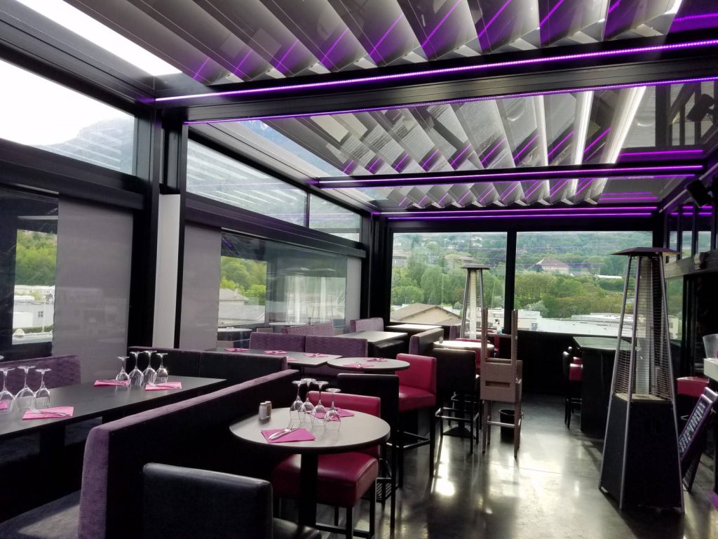 Pergola bio-thermique toit coulissant en Occitanie et Nouvelle Aquitaine