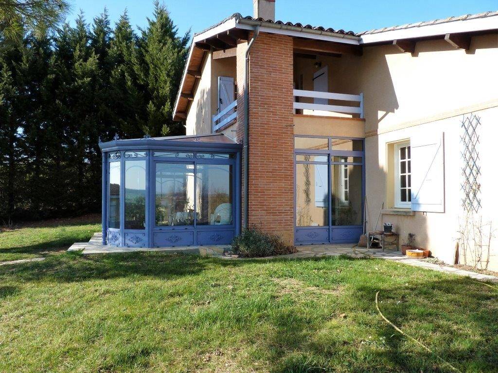 Réalisation d'une véranda Victorienne à Lombez