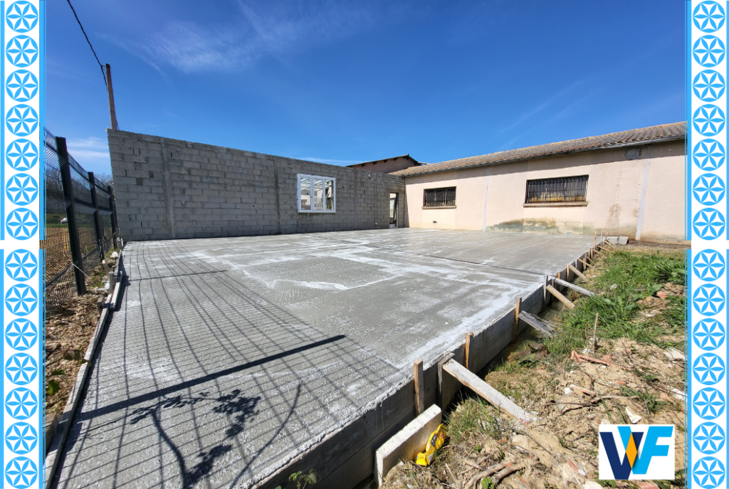 Agrandissement de notre atelier de fabrication à Pujaudran (32)