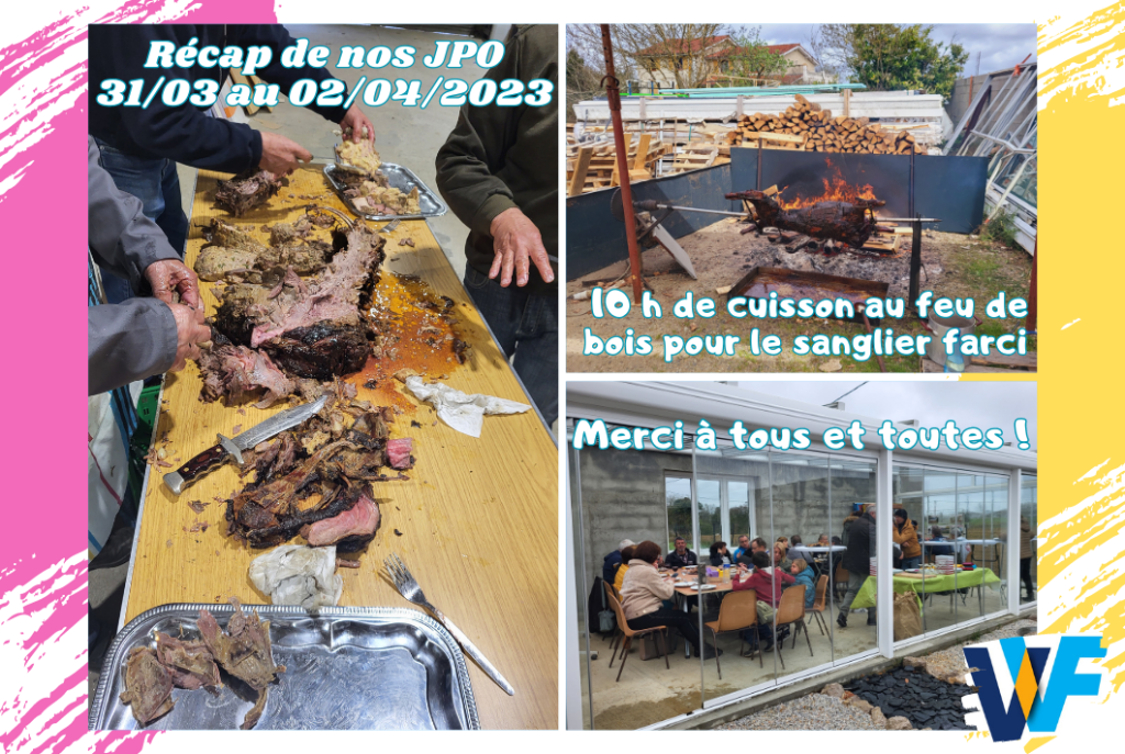 Nos remerciements pour votre visite à nos journées portes ouvertes proche de Toulouse