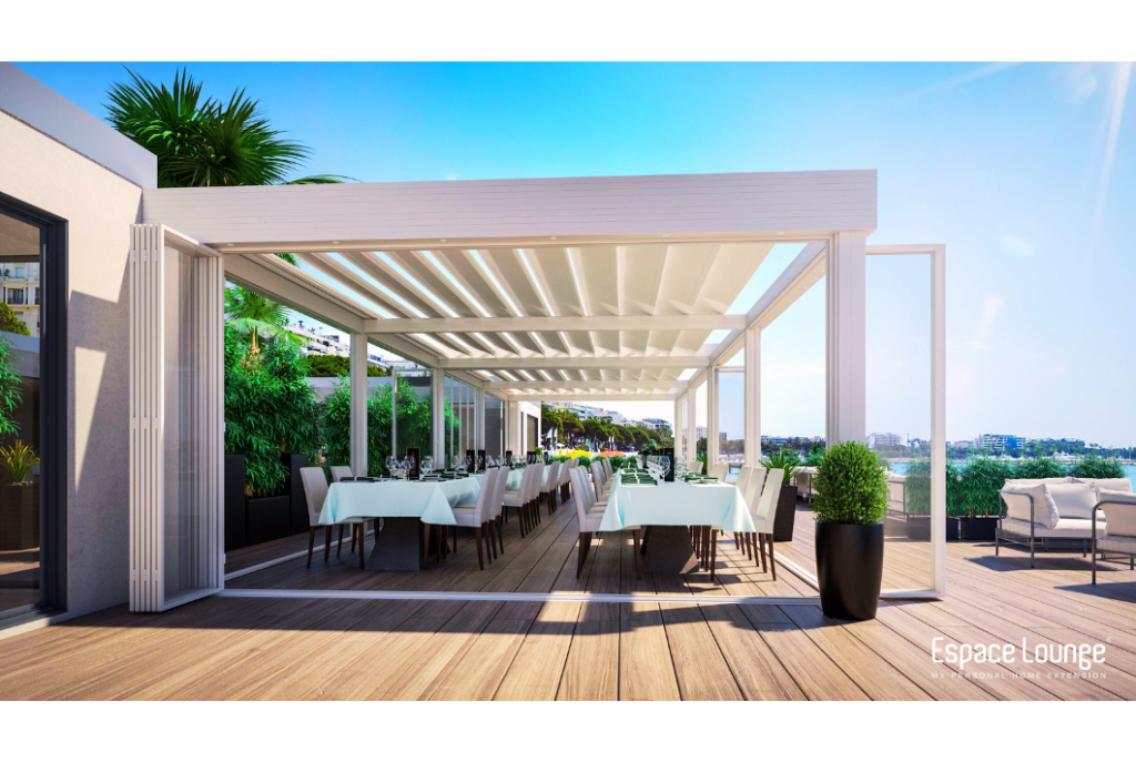 Véranda et pergola Café Hôtel Restaurant CHR - Gers proche de Toulouse