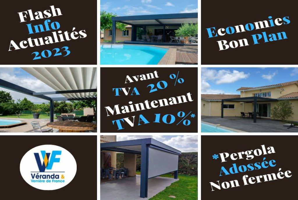 TVA réduite sur les pergolas