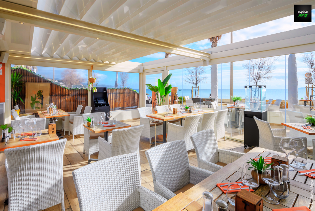 fermeture terrasse avec rideaux de verre gers et toulouse