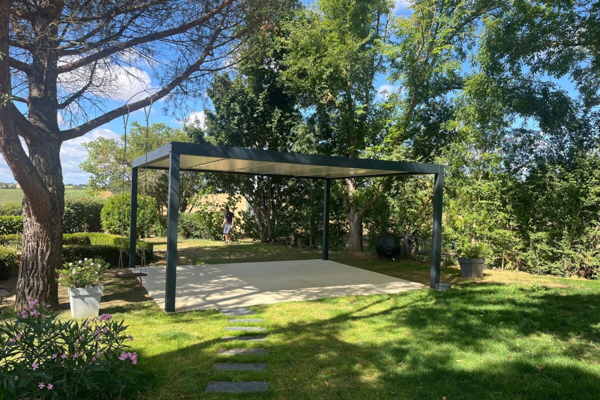 carport abri de voiture et caravane hauteur sur mesure occitanie