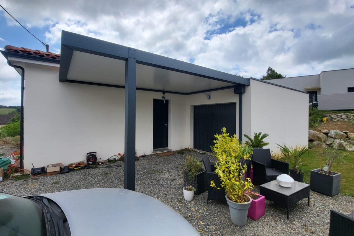 carport voiture sur mesure en aluminium gers toulouse colomiers