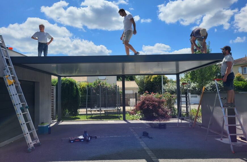 Carport XXL sur mesure Toulouse 31