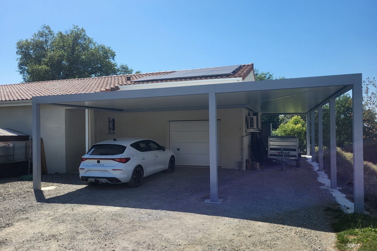carport préau pourtour maison gers toulouse occitanie