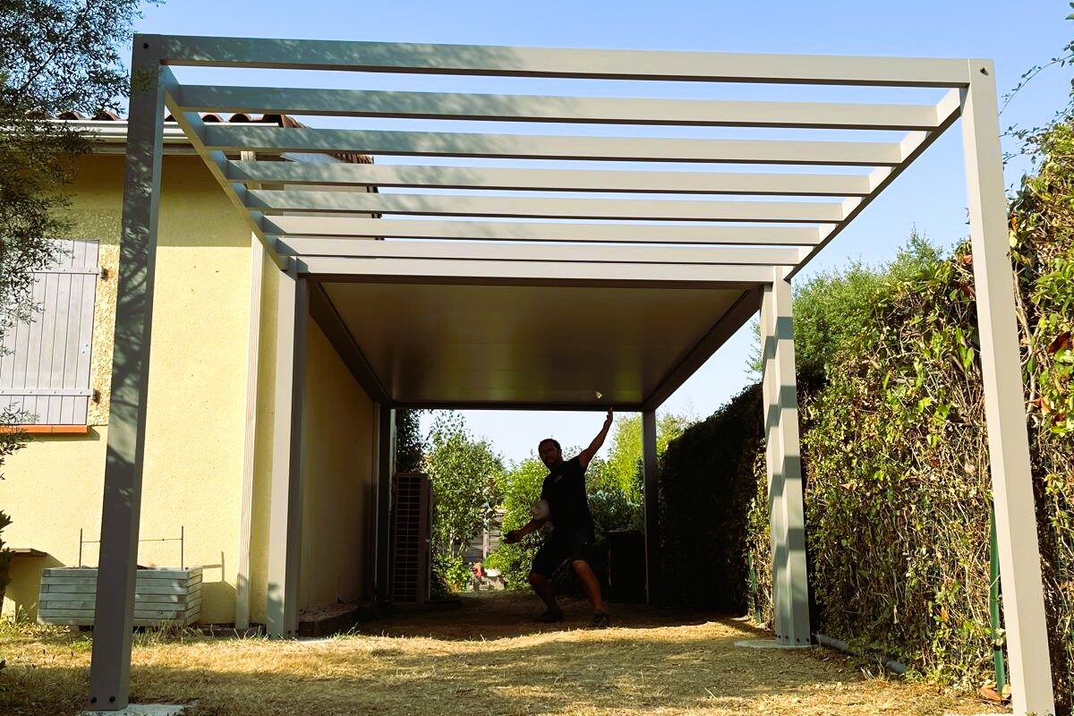 chantier pergola tonnelle végétale gers toulouse colomiers