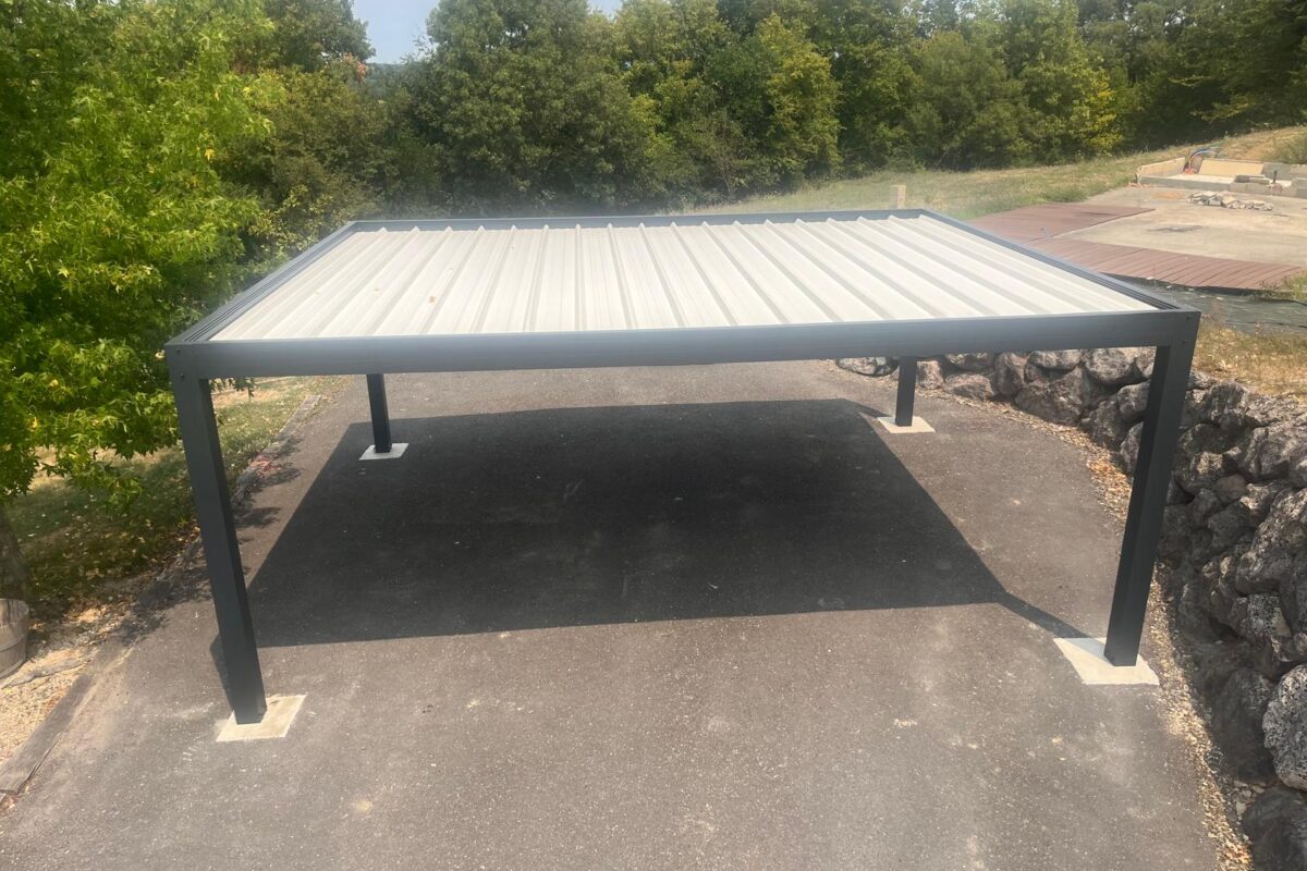 carport abri de voiture pour 2 voitures 4 poteaux gers toulouse