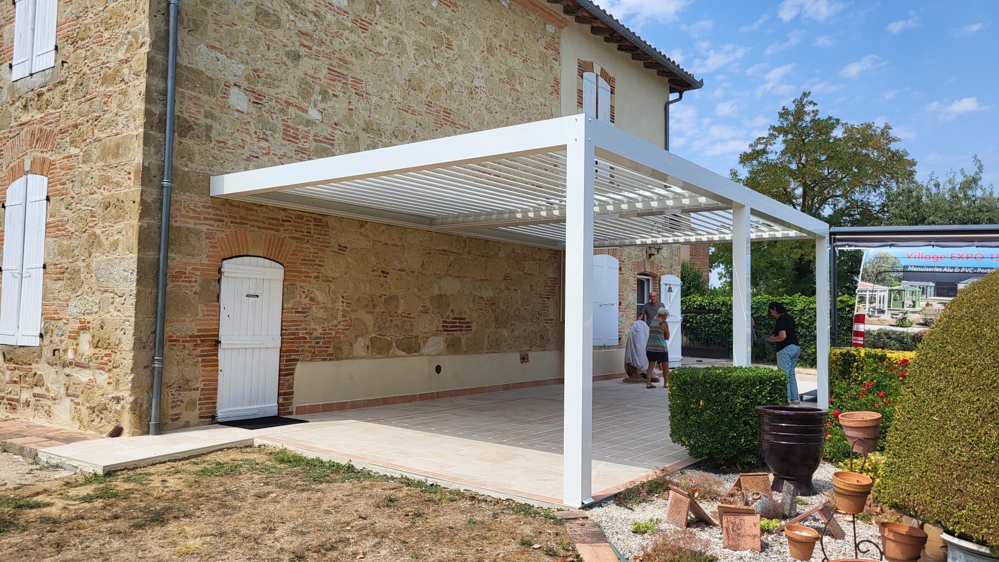 fabrication et pose pergola bioclimatique gers toulouse